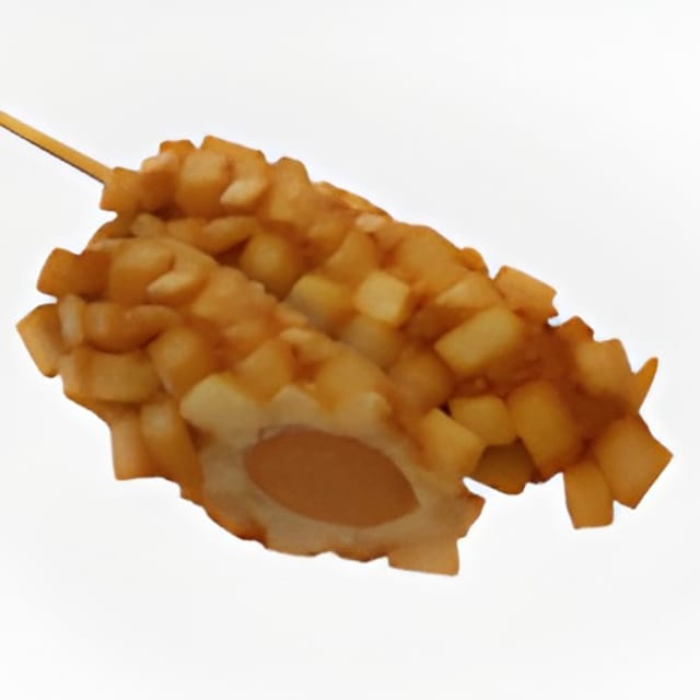 #6. Gamsung (Potato) Hotdog.