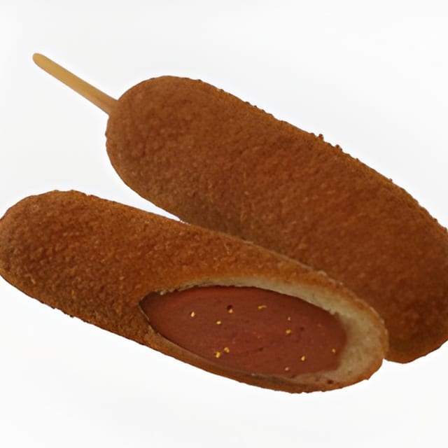 #12. Volcano Cheddar Hotdog (Green).